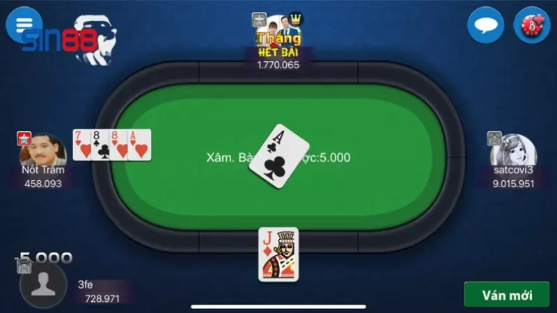 Bí quyết đánh xì tố hay