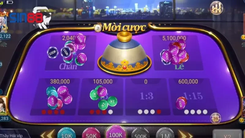 game xóc đĩa Tài Phú Sin88