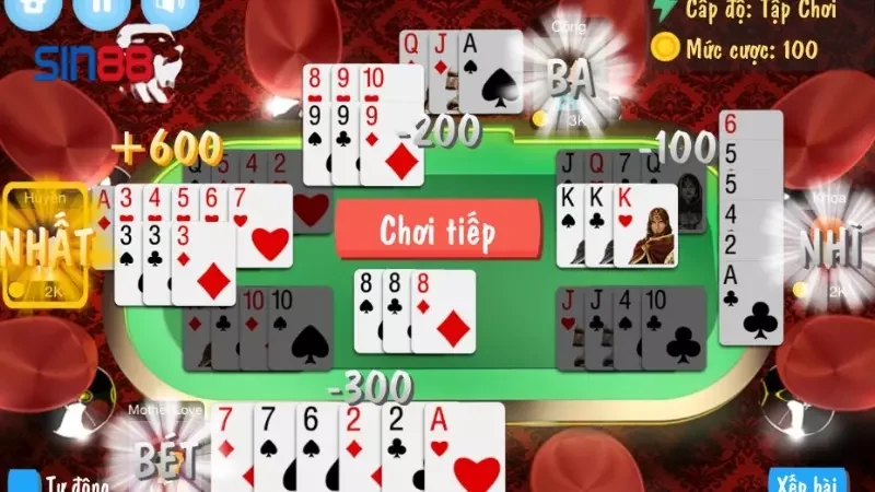 Hướng dẫn đăng ký bài Phỏm Sin88