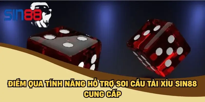 Điểm qua tính năng hỗ trợ soi cầu tài xỉu SIN88 cung cấp