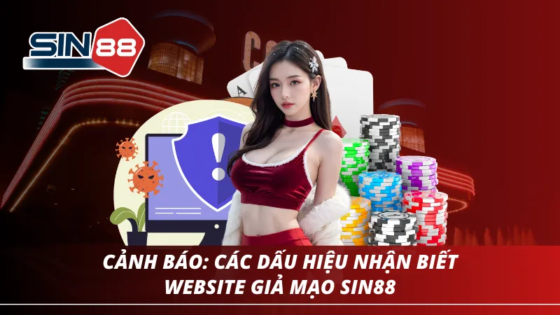 Cảnh báo từ SIN88 để nhận biết các website giả mạo